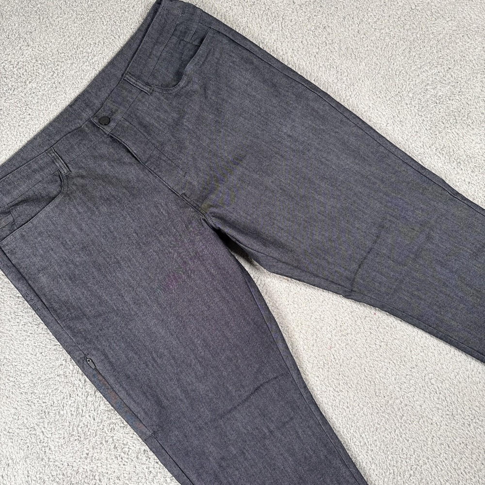 BYLT Premium Basics Jeans Mens 40 (42x30) Black/Dark Gray Tech Denim Everyday